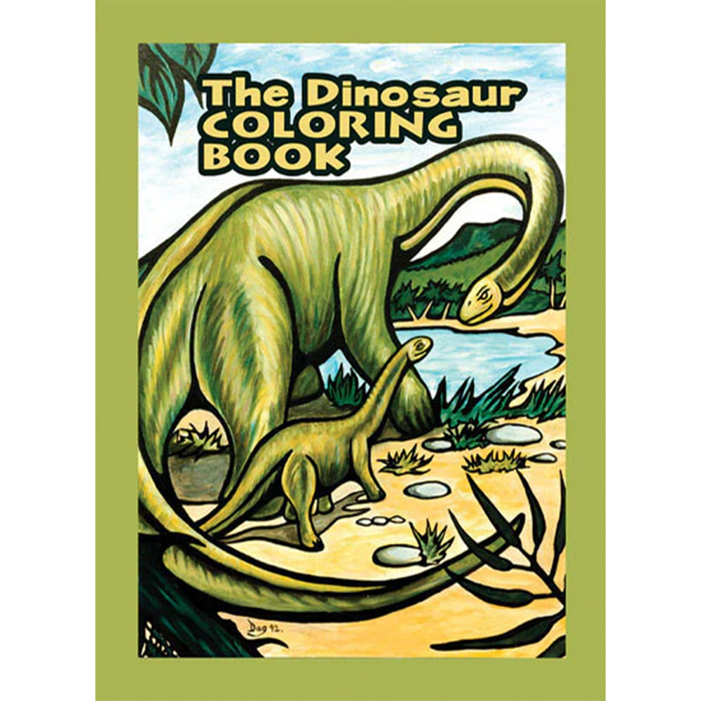 HHP - Dinosaur Colouring Book - Pacific Rivers Outfitting Company