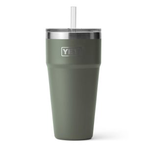 YETI クッション付きストラップ オリーブ YETI - Rambler 26oz Stackable Cup w/ Straw Lid - Pacific Rivers